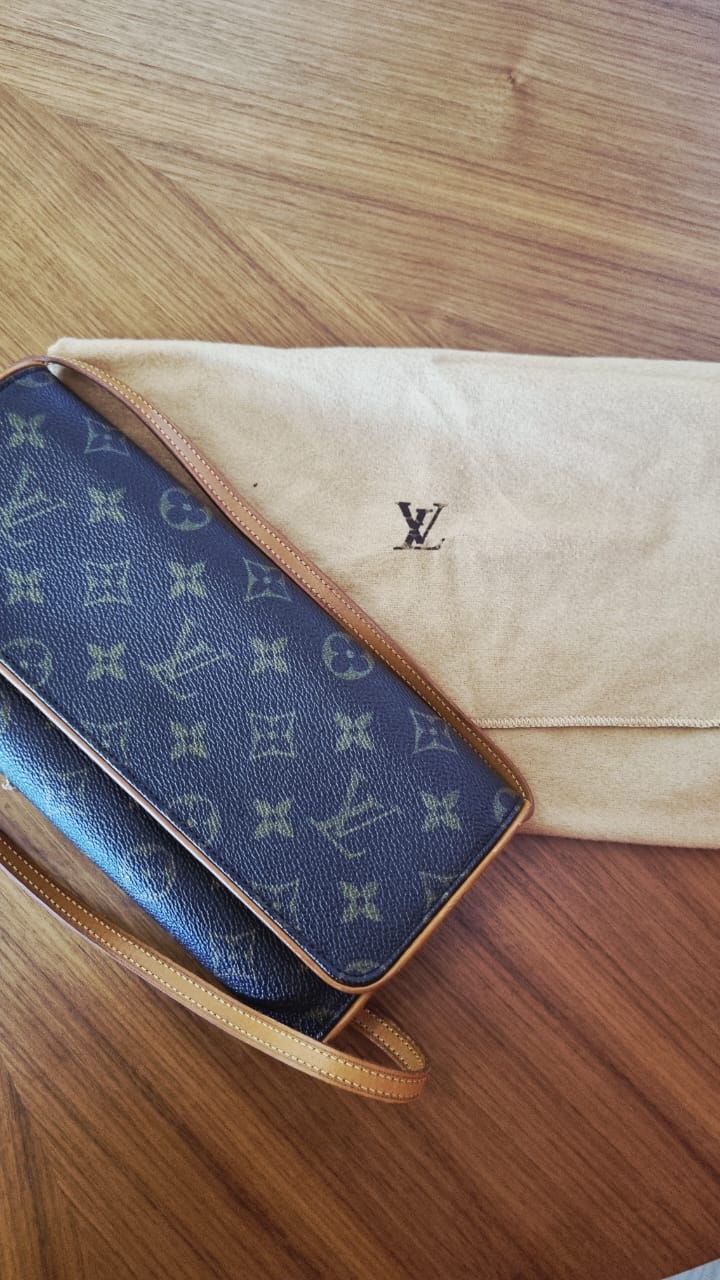 Pochette Toile Monogram Classique