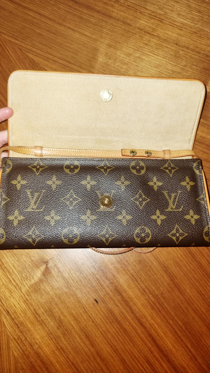 Pochette Toile Monogram Classique