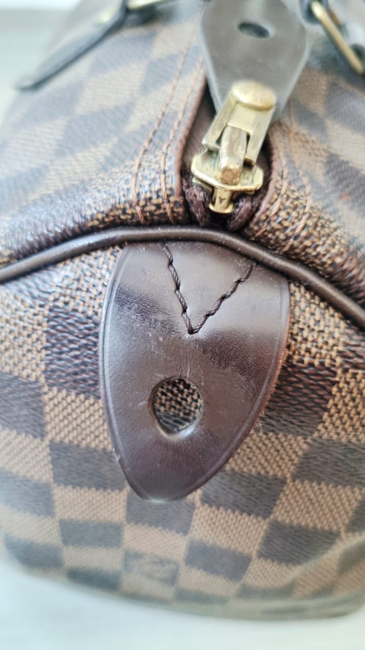 Speedy 30 – Toile Damier Ébène