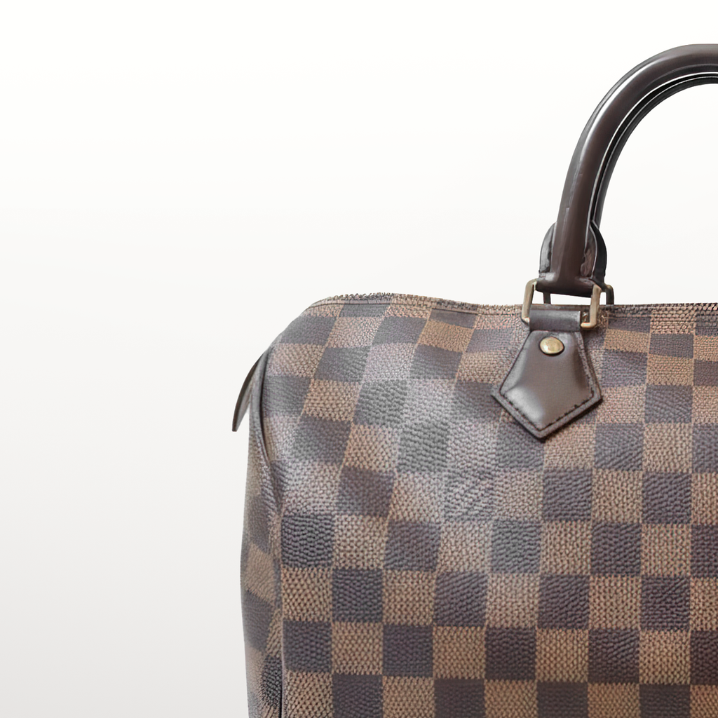 Speedy 30 – Toile Damier Ébène