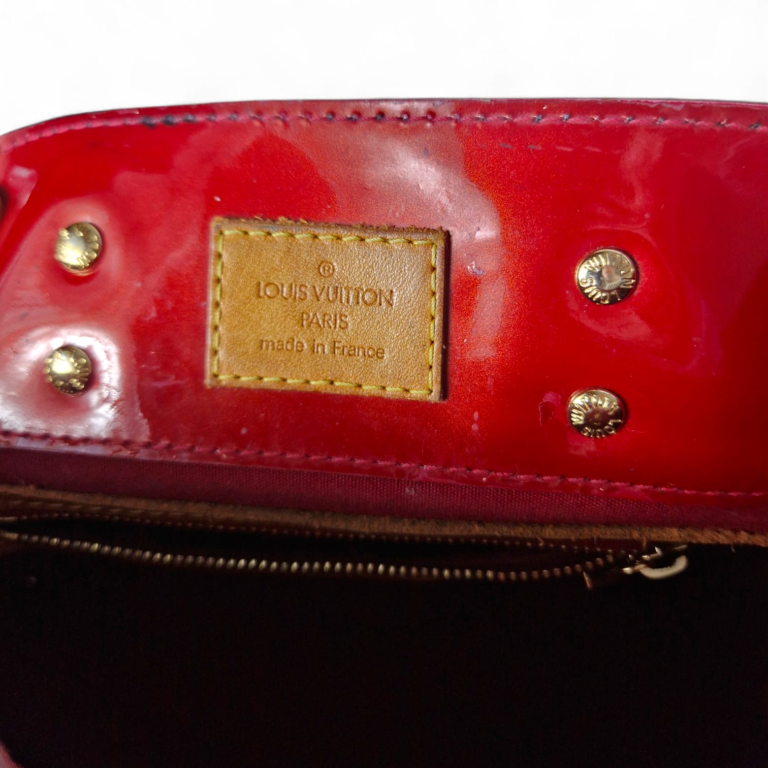 sac louis vuitton reade pm cuir verni noir occasion