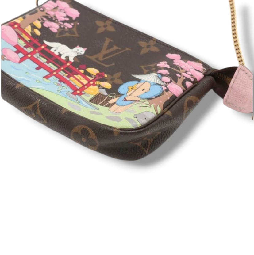 Louis Vuitton Mini Pochette Accessoires -  Édition illustrée