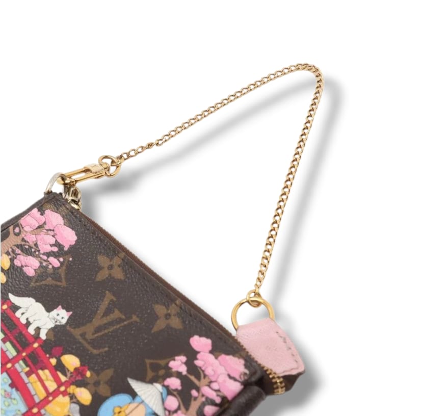 Louis Vuitton Mini Pochette Accessoires -  Édition illustrée