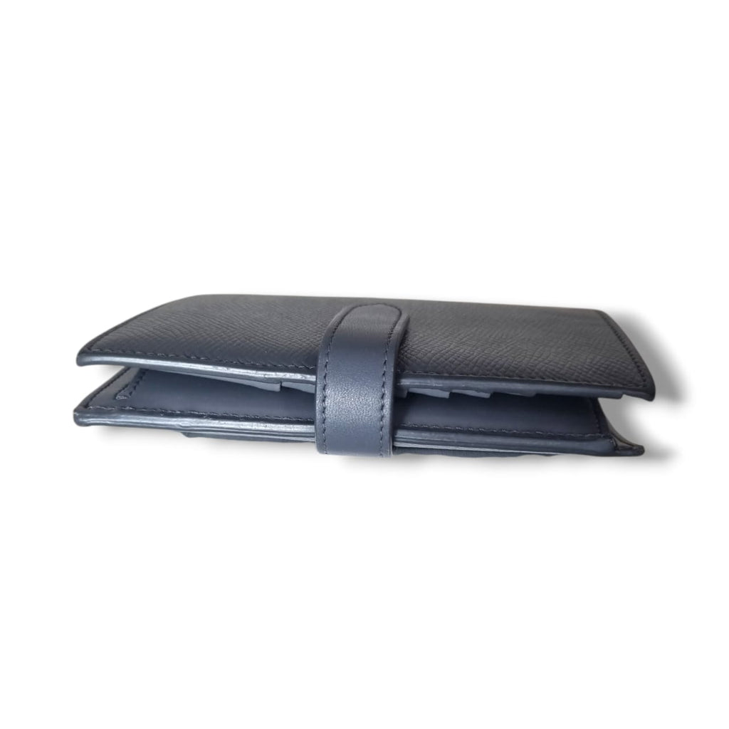 portefeuille Céline gris cuir