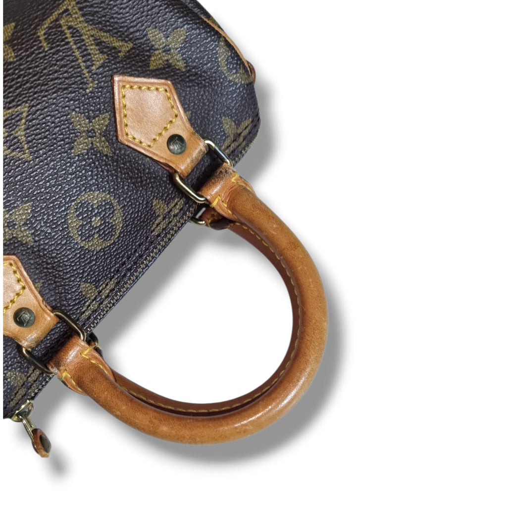 Nano Speedy Louis Vuitton Monogram avec bandoulière 