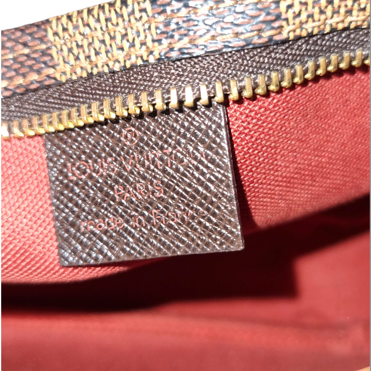 Pochette Louis Vuitton Damier Ebene