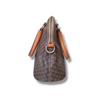 Sac Céline Macadam lady bag vintage marron
