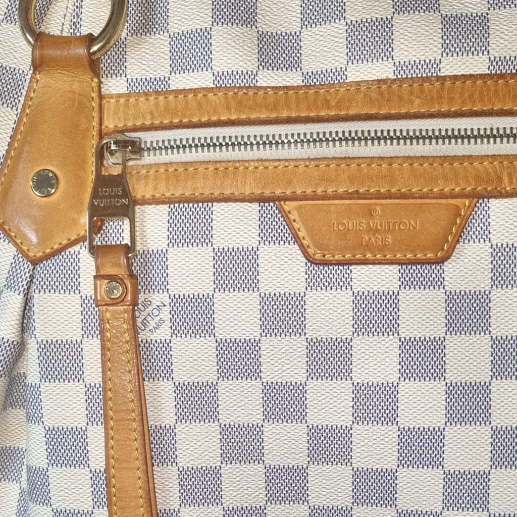 sac louis vuitton evora damier azur bandouliere cuir naturel