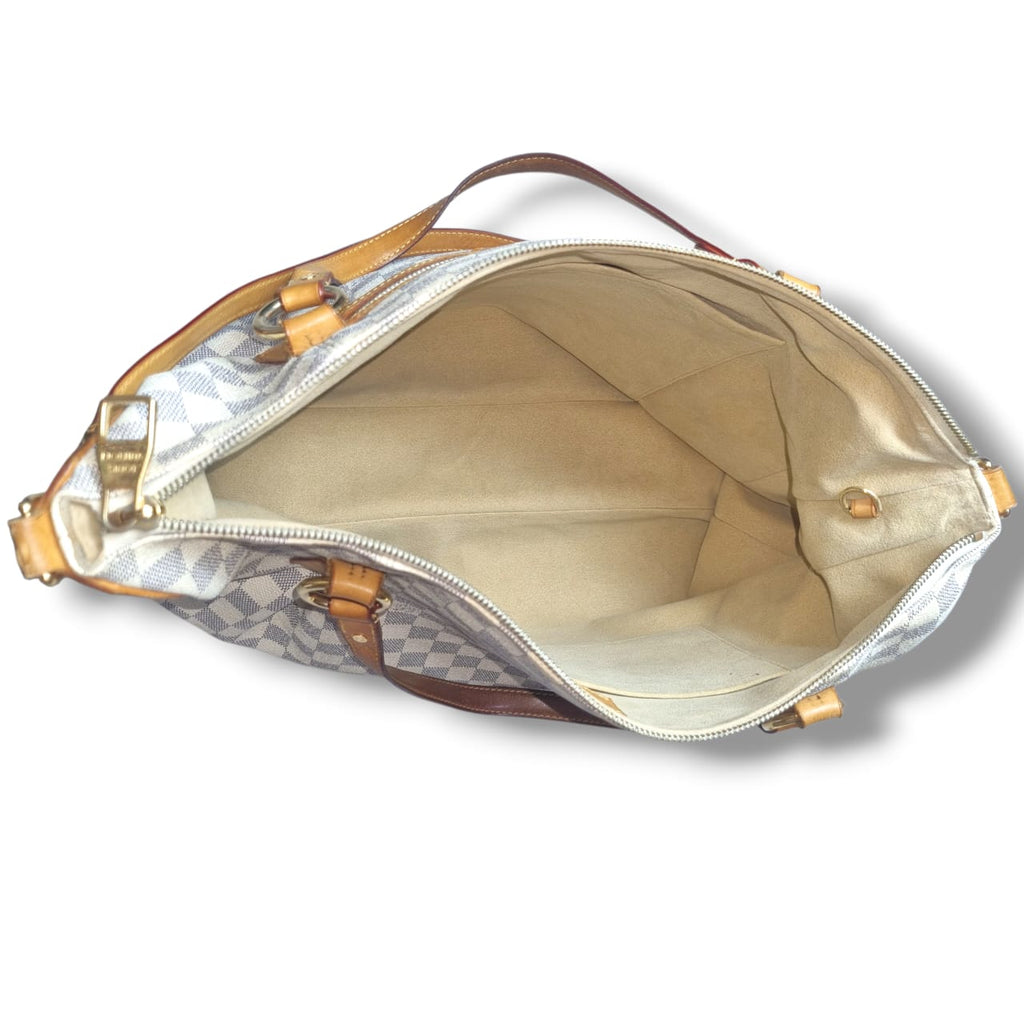 sac louis vuitton evora damier azur bandouliere cuir naturel