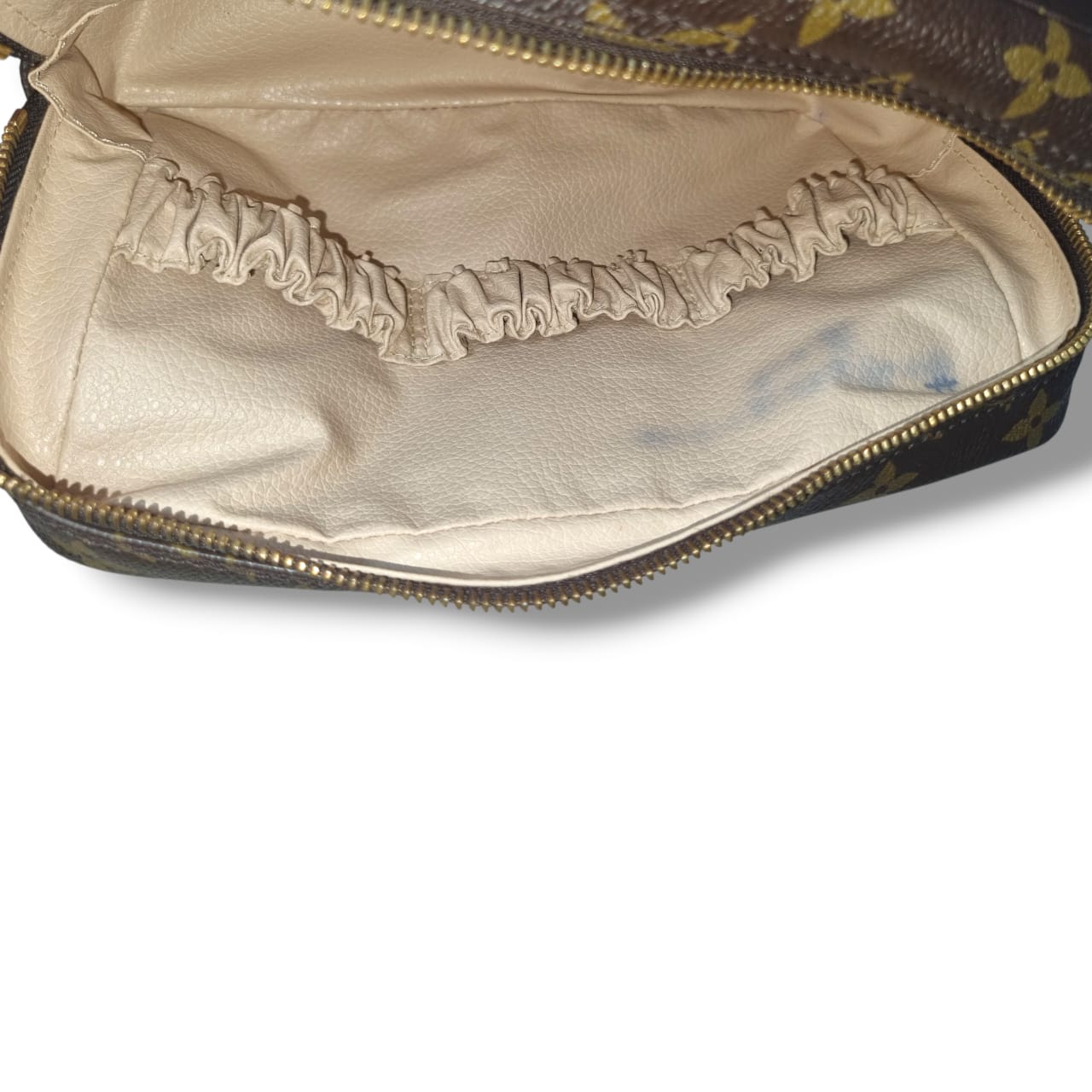 Trousse de toilette Louis Vuitton monogram pochette zippée