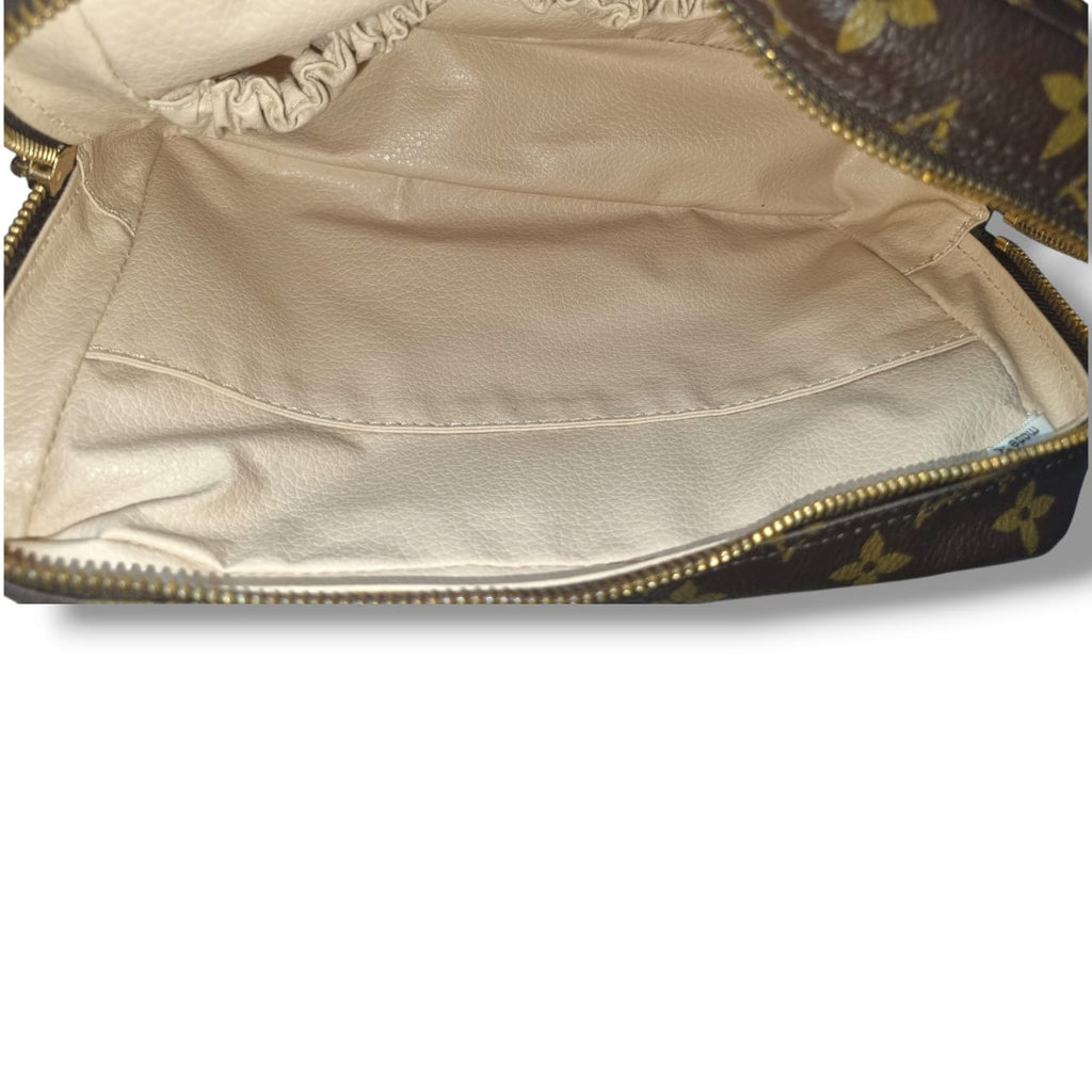 Trousse de toilette Louis Vuitton monogram pochette zippée