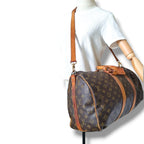 Sac Louis Vuitton Keepall 45 monogram toile marron