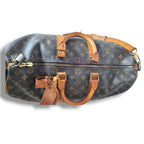 Sac Louis Vuitton Keepall 45 monogram toile marron